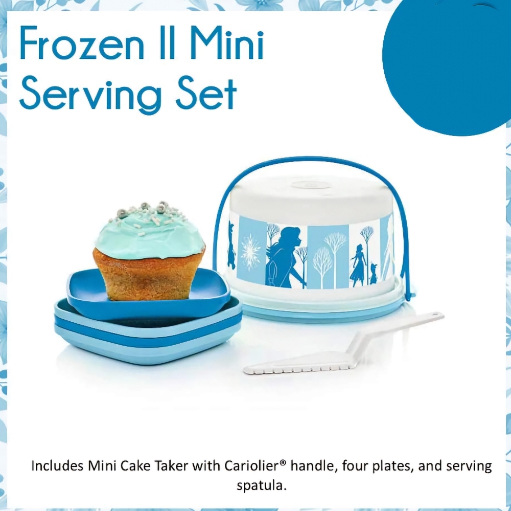 Tupperware doll size frozen set